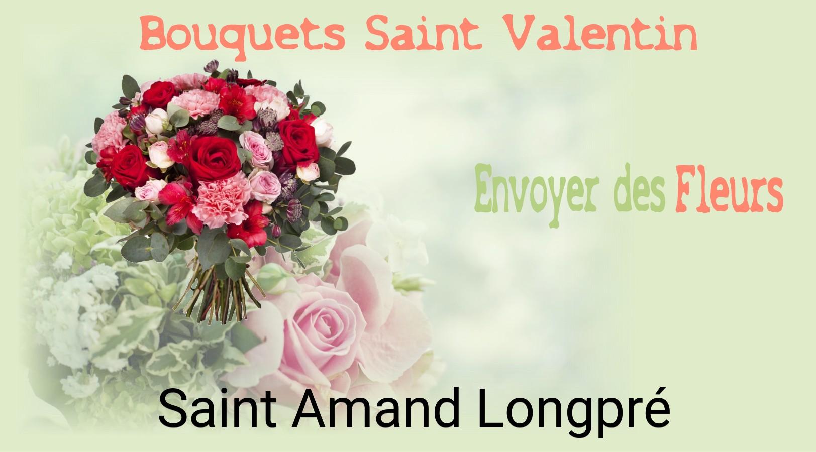Roses de Saint-Valentin livrées à Saint-Amand-Longpré